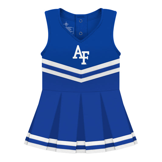 Air Force Solid Cheer Bodysuit Dress
