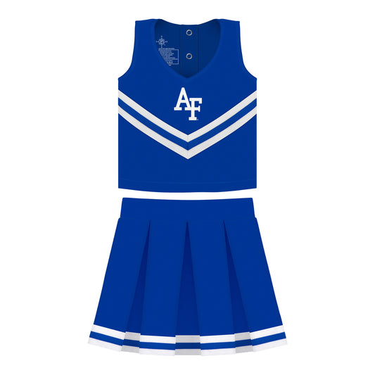 Toddler's Air Force Cheer Dress Set