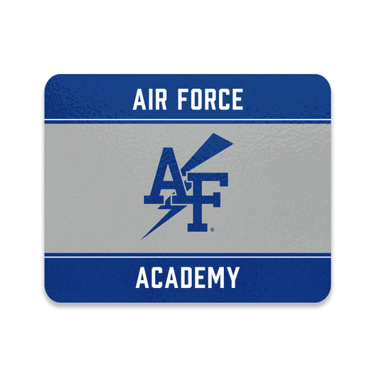 Glass Charcuterie Board with Air Force Logo