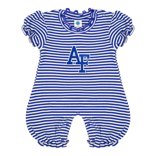 Air Force Stripe Bubble Romper