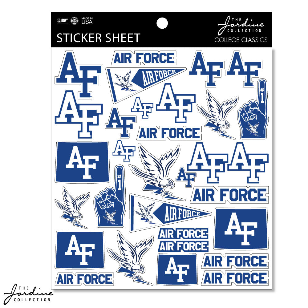 Air Force Academy Graphics Sticker Sheet