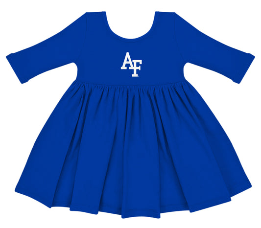 Air Force Spin Dress Royal Blue Toddler