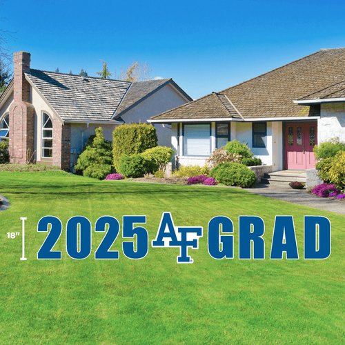 USAFA 2025 AF GRAD Yard Sign