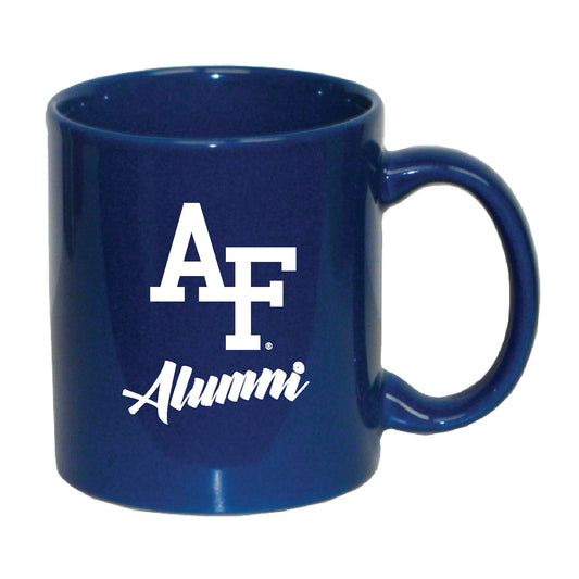 Dark Blue Alumni Coffee Mug with Interlocking AF Logo