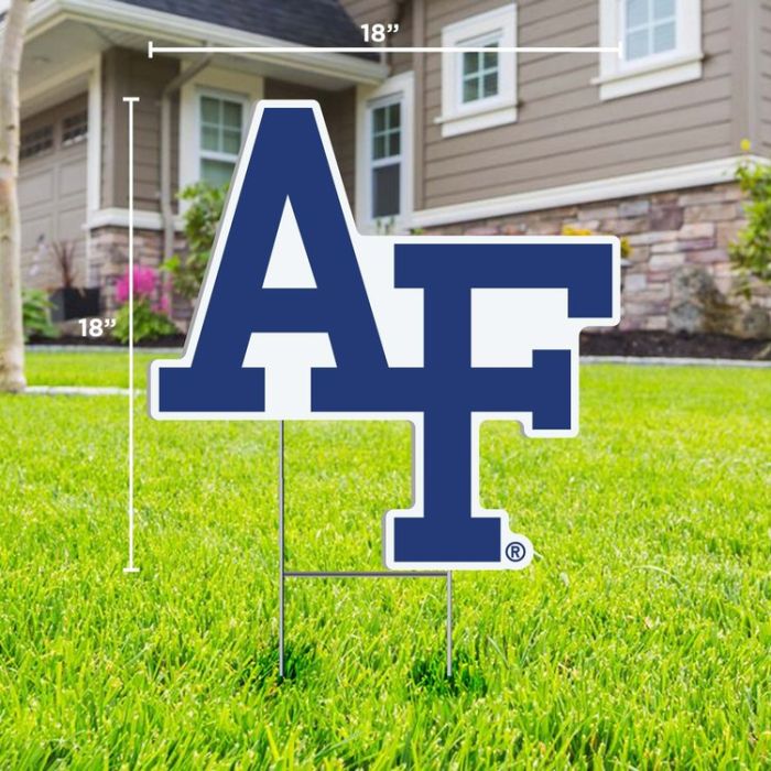 Interlocking AF Logo Lawn Sign by Color Shock