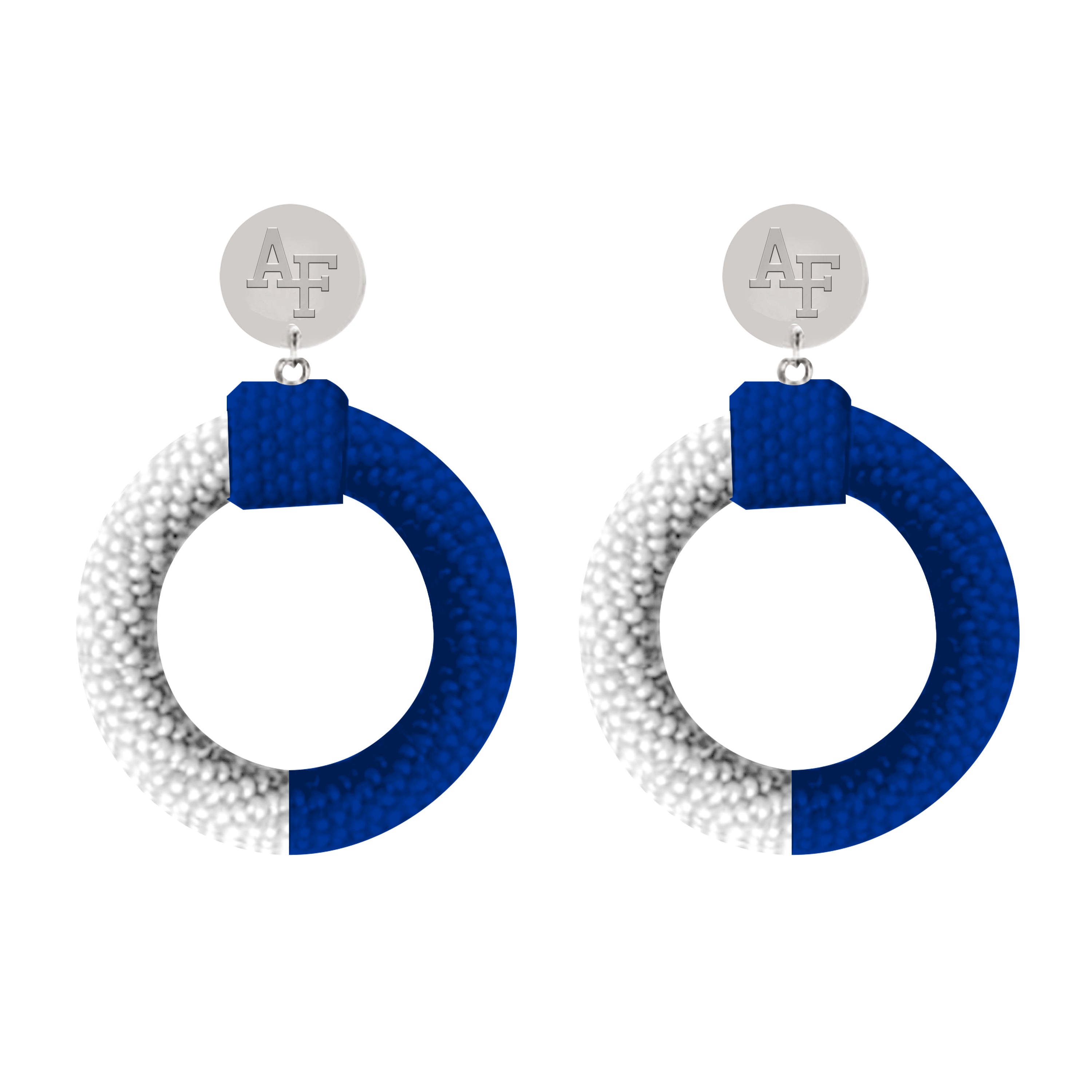 Circle beaded earrings fashion