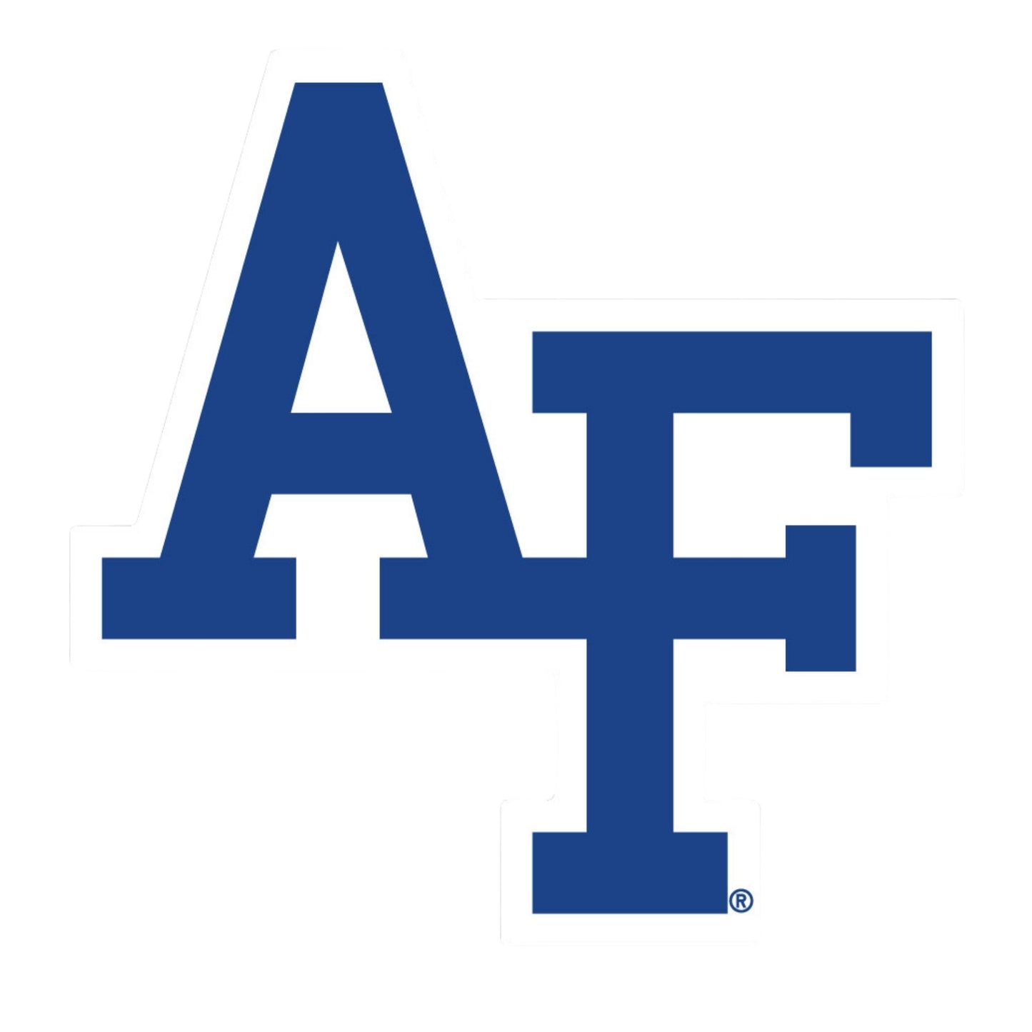 Air Force 'AF' Textured Sticker