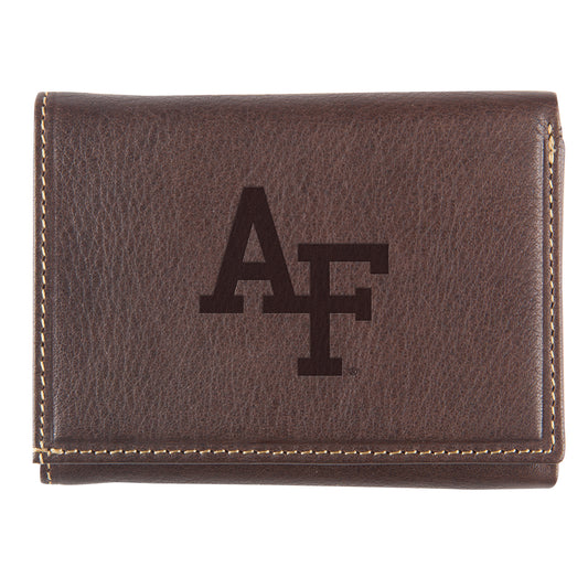 Air Force Trifold Wallet - Black or Brown