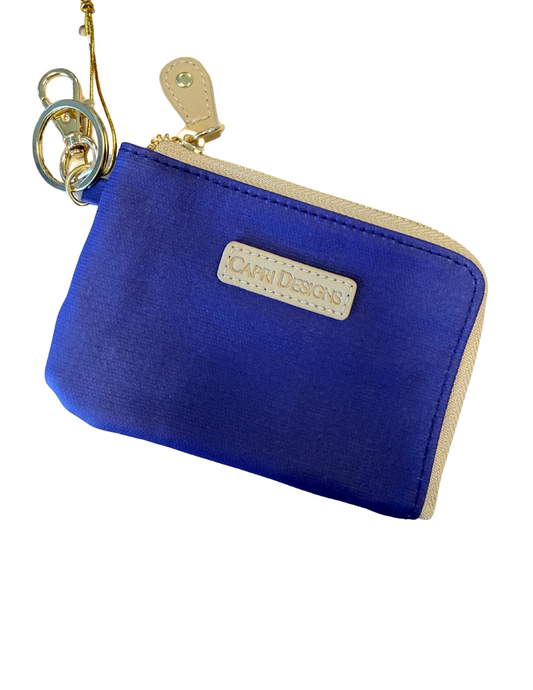 Coin Purse I.D. Case Academy Royal Blue