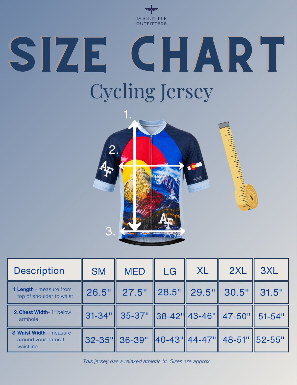 Air Force Academy Cycling Jersey