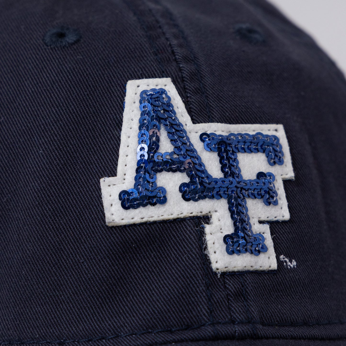 Women's Relaxed Twill Sequined Air Force Hat