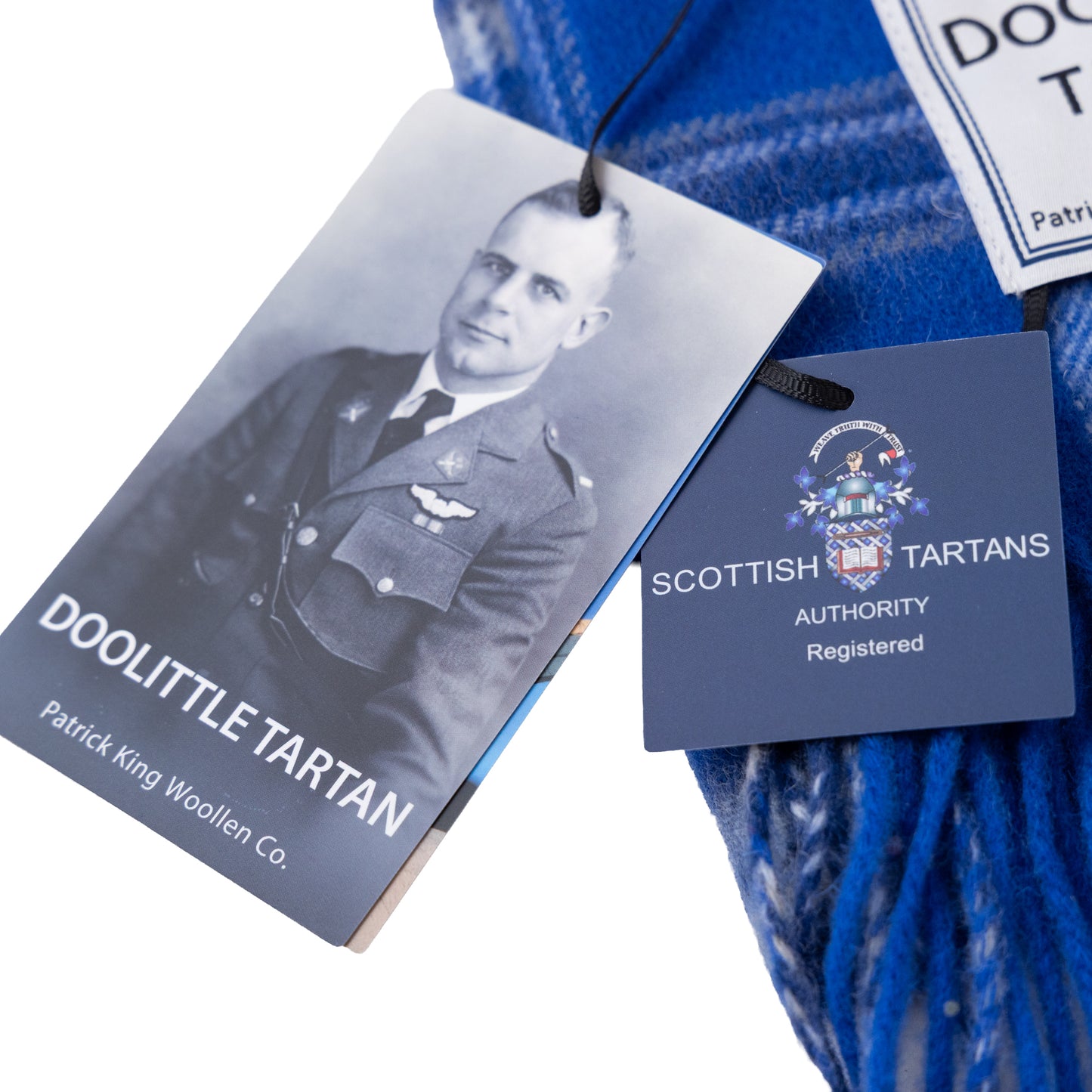 Doolittle Tartan Lambswool Extra Long Scarf