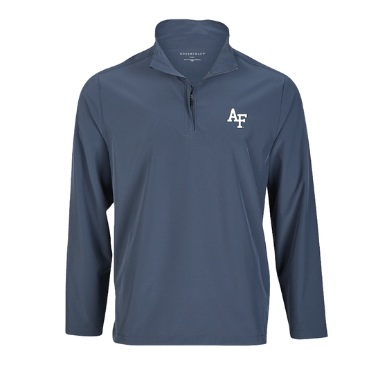 Men's Athleisure Stretch Woven Quarter Zip Pullover