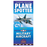 Plane Spotter Warbird Edition guidebook cover featuring U.S. military aircraft