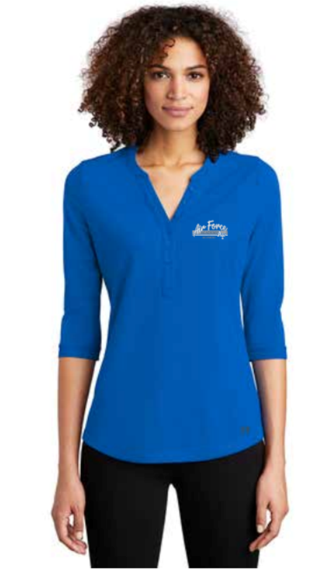 Ladies Royal Blue Alumni Blouse