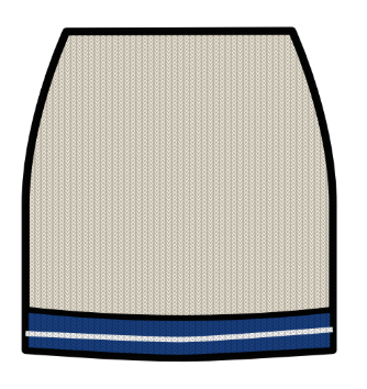 Varsity Sweater Skirt