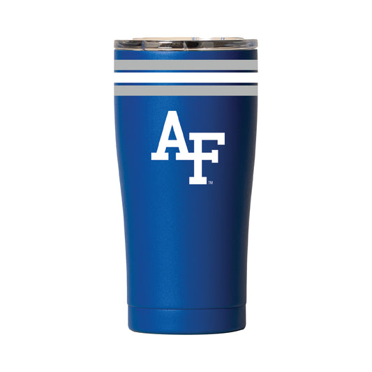 AF Striped Deep Blue Seriously Ice Cold Tumbler 20oz