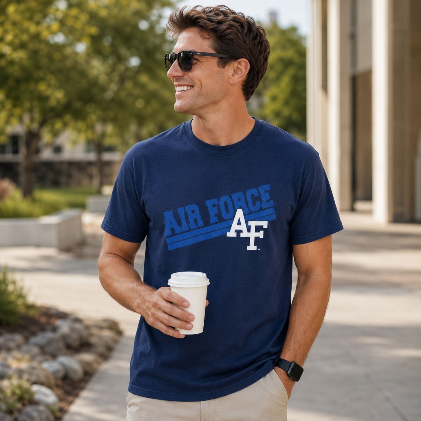 Victory Stripe Air Force Tee
