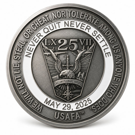 2025 Graduation Class Crest Challenge Coin