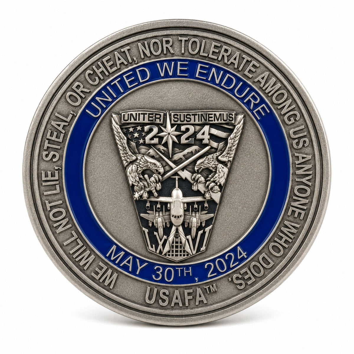 2024 Graduation Class Crest Challenge Coin