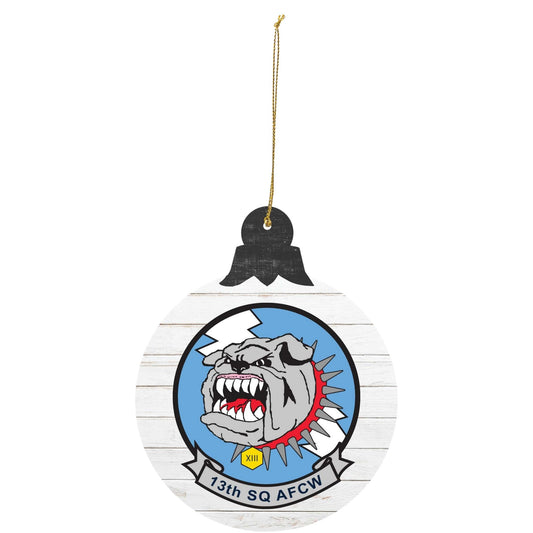 Cadet Squadron 13 "Bull Dawgs" Tree Ornament