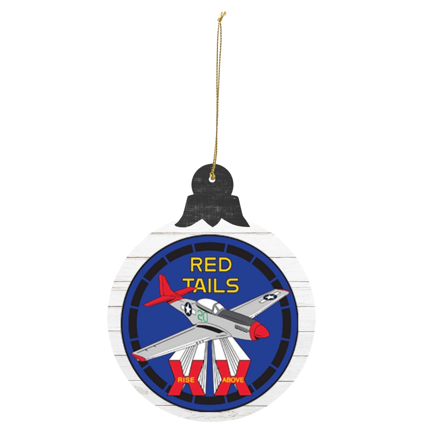 Cadet Squadron 20 "Red Tails" Tree Ornament