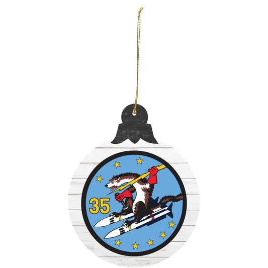 Cadet Squadron 35 "Wild Weasels" Tree Ornament