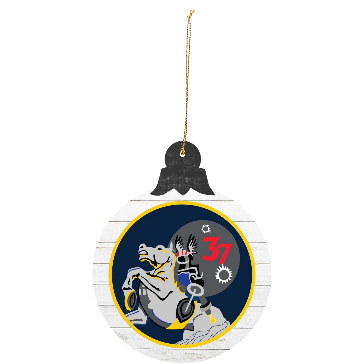 Cadet Squadron 37 "Animalistic Skyraiders" Tree Ornament