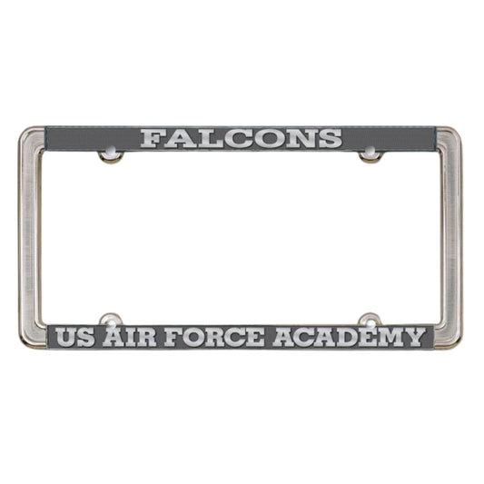 Air Force Academy Falcons Pewter License Plate Frame