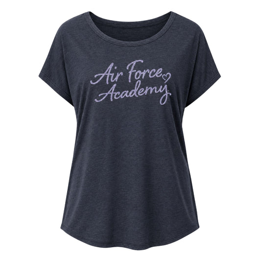 Air Force Academy Sparkle Heart T-Shirt