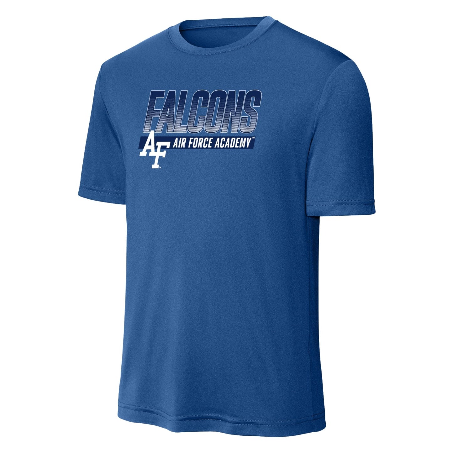 Air Force Academy Performance Athletic Tee Royal Blue