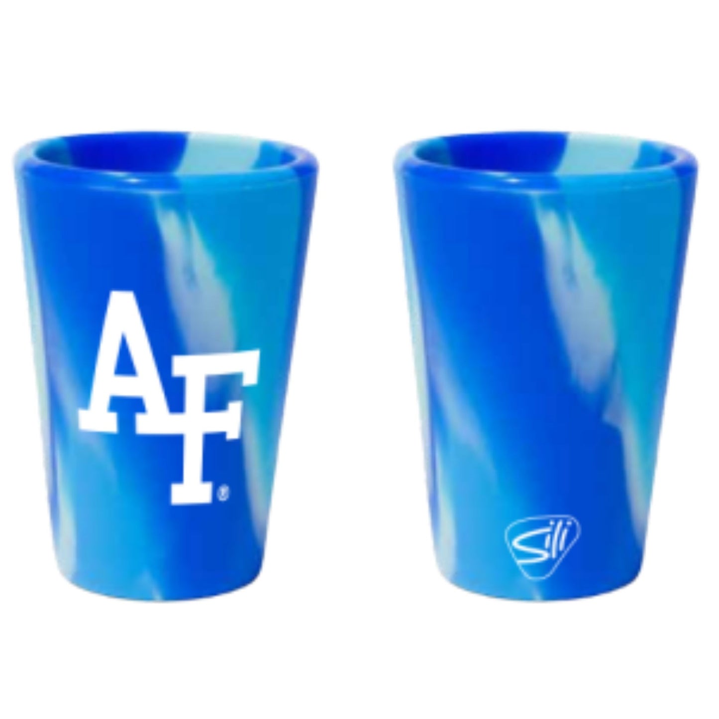 Silishot® Silicone Shot Glass - Blue Marble
