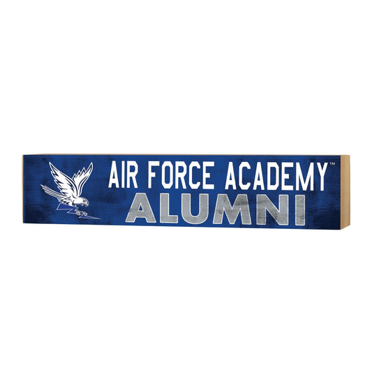 "Air Force Academy Alumni" Wood Block Shelf Sitter