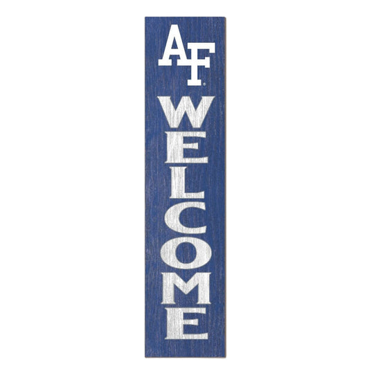 Air Force Welcome Leaning Sign
