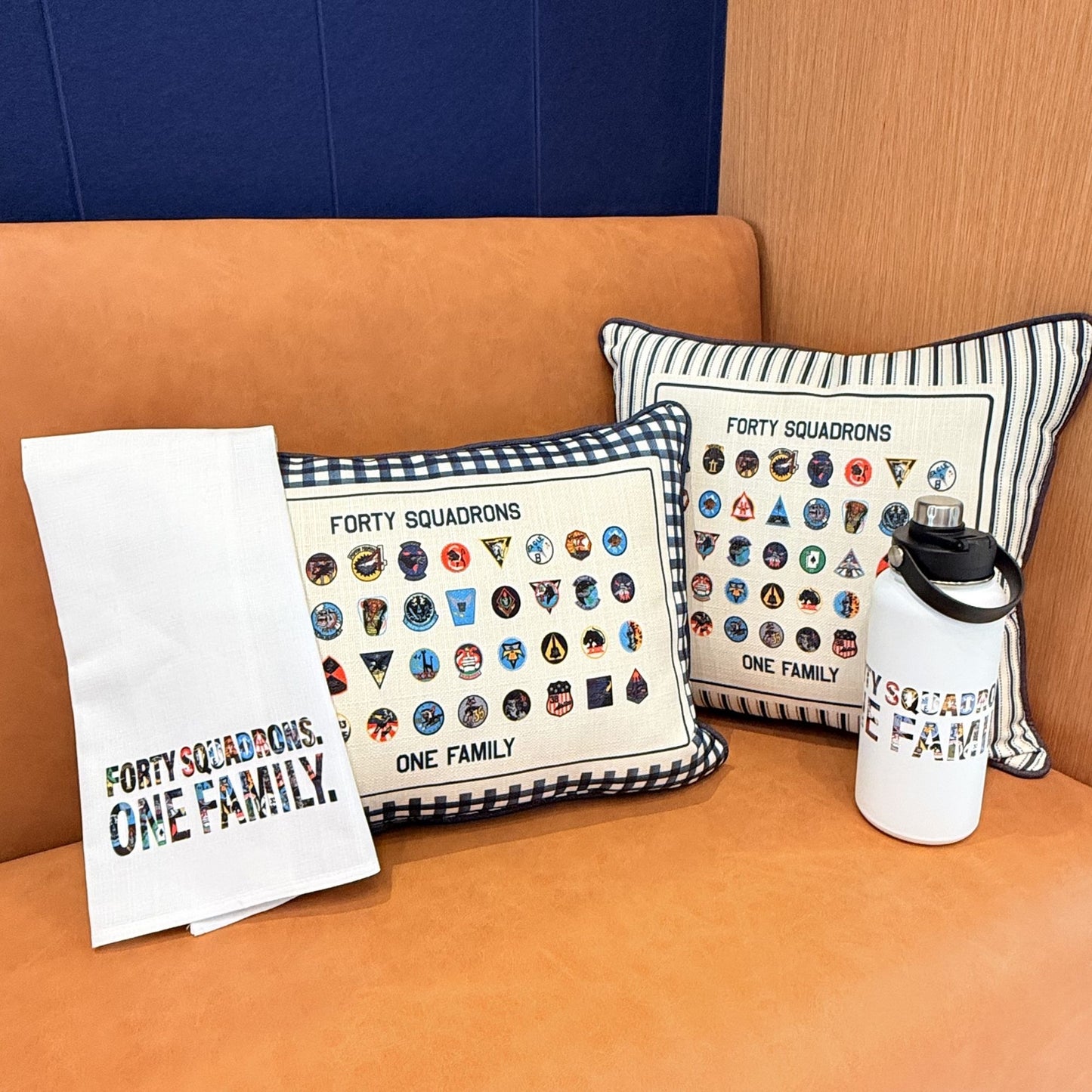Forty Squadrons. One Family. Insulated Bottle
