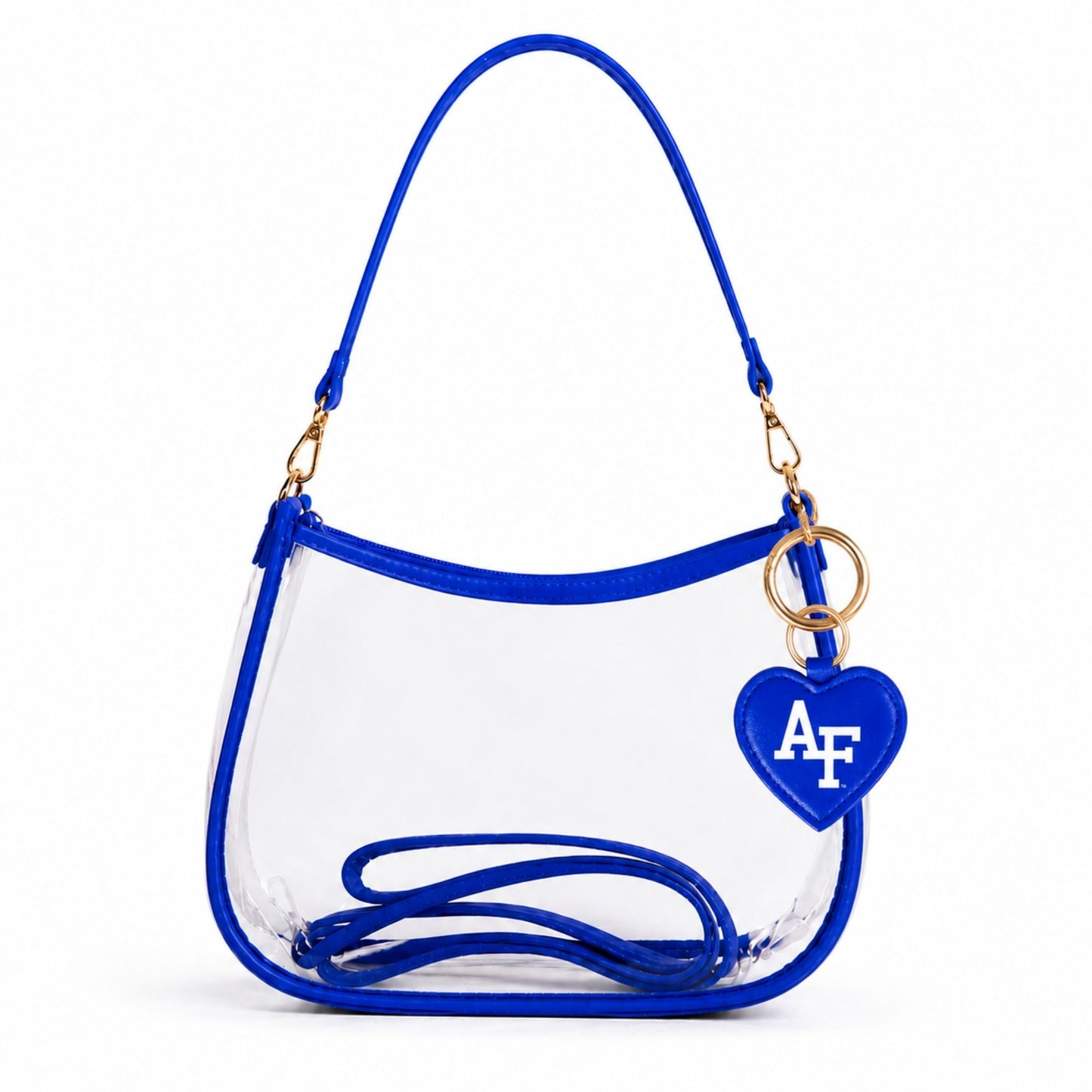 Air Force Heart Purse Charm