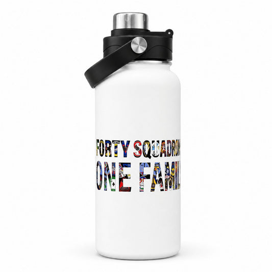 Forty Squadrons. One Family. Insulated Bottle