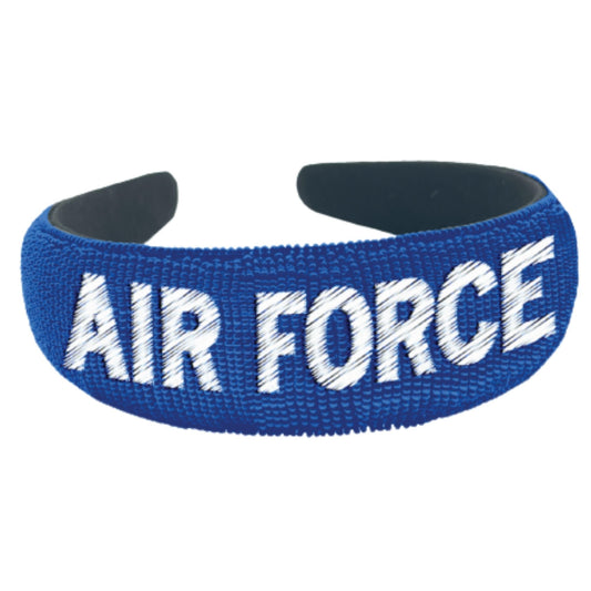 Air Force Beaded Headband