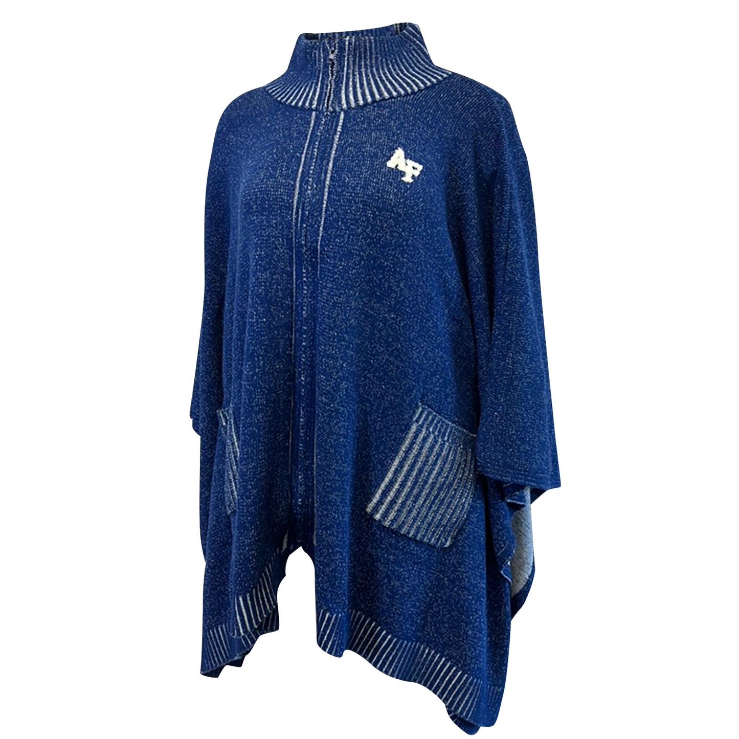 Women's Air Force 'AF' Poncho Sweater