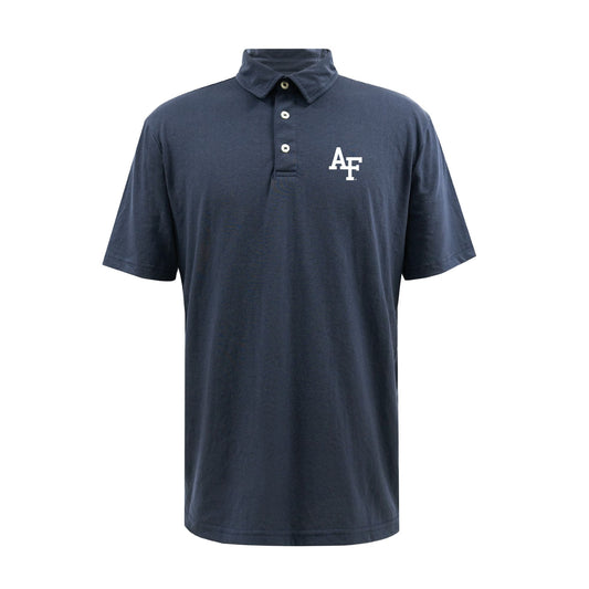 Air Force Academy Men’s Navy AF Logo Polo Shirt