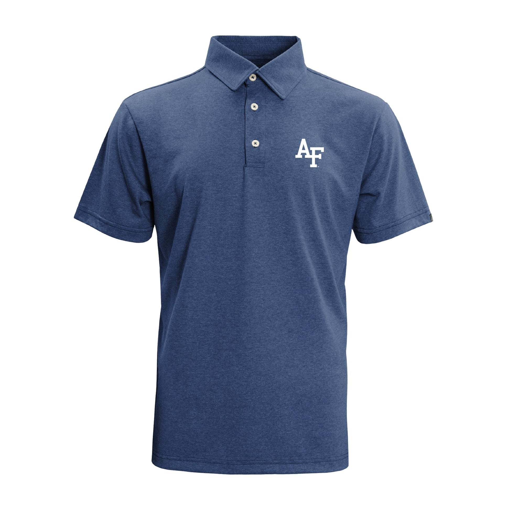 Air Force Academy Men’s Royal Blue AF Logo Polo Shirt