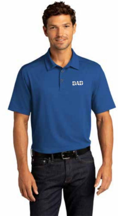 Dad Royal Blue Polo