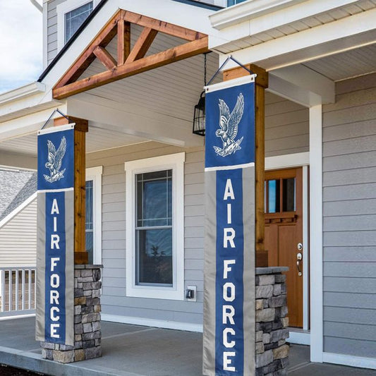 Air Force Spirit Falcon Vertical Banner