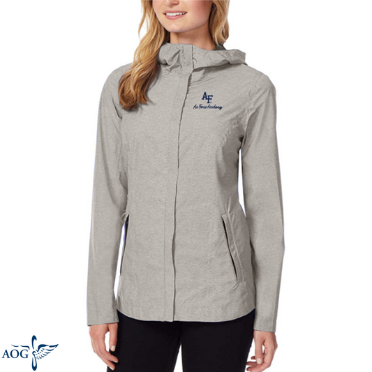 Ladies Hooded Rain Jacket by 32 Degrees