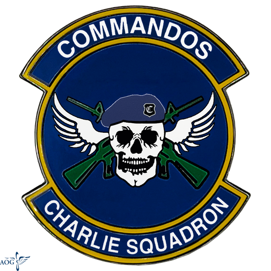 Prep School Charlie Squadron Lapel Pin - "Commandos"