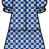 Go Gingham Ruffle Dress