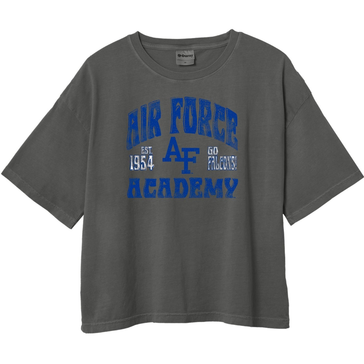 womens-air-force-academy-varsity-tee-pigment-dyed-charcoal
