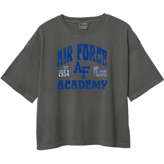 womens-air-force-academy-varsity-tee-pigment-dyed-charcoal