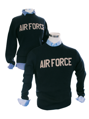Air Force Navy Vintage Sweater Uscape