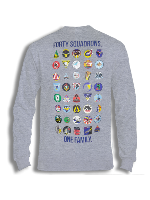 One Family L/S Shirt - GRAY